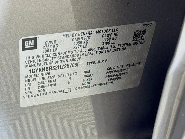 2017 Cadillac XT5 Luxury