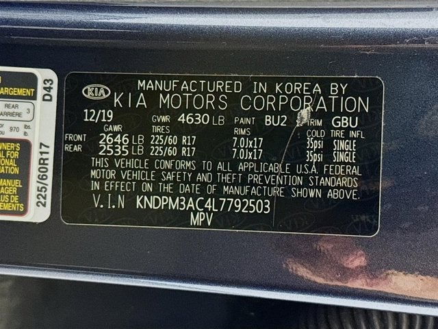 2020 Kia Sportage LX