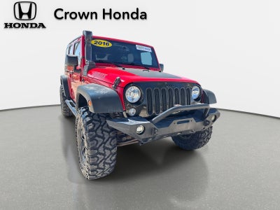 2016 Jeep Wrangler Unlimited Willys Wheeler