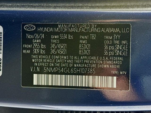 2025 Hyundai Santa Fe Calligraphy