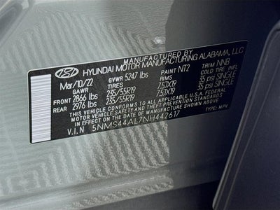 2022 Hyundai Santa Fe Limited