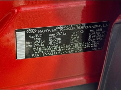 2022 Hyundai Santa Fe Limited