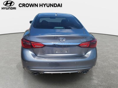 2018 INFINITI Q50 Red Sport 400