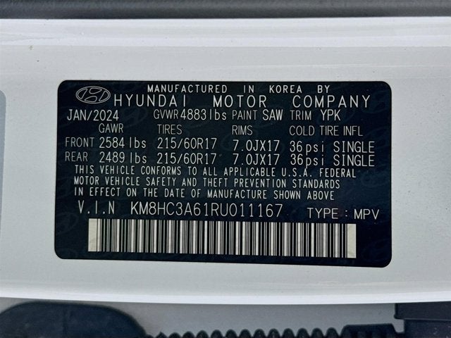 2024 Hyundai Kona Electric SEL