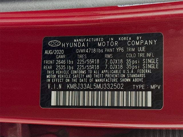 2021 Hyundai Tucson Ultimate