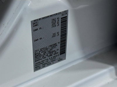 2025 Nissan Altima S