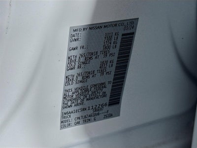 2024 Nissan Titan SV