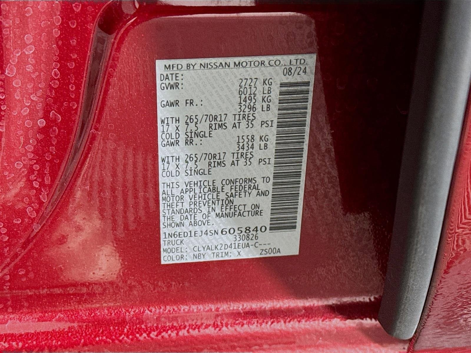 2025 Nissan Frontier PRO-X