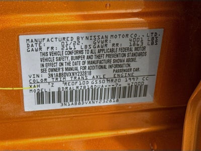 2022 Nissan Sentra SR