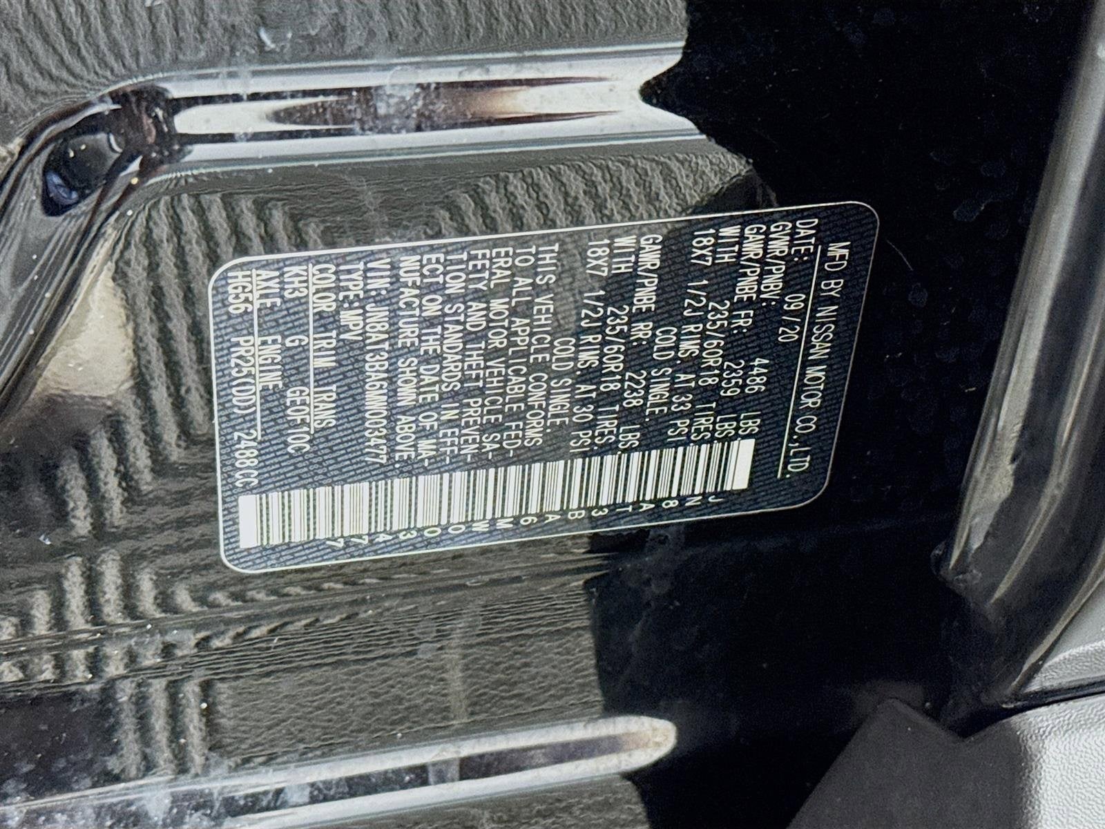 2021 Nissan Rogue SV