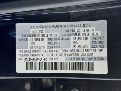 2023 Mazda Mazda CX-30 2.5 S Select Package