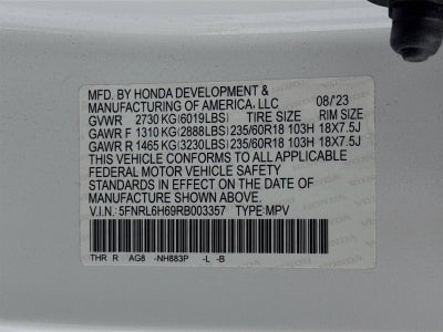 2024 Honda ODYSSEY EX-L