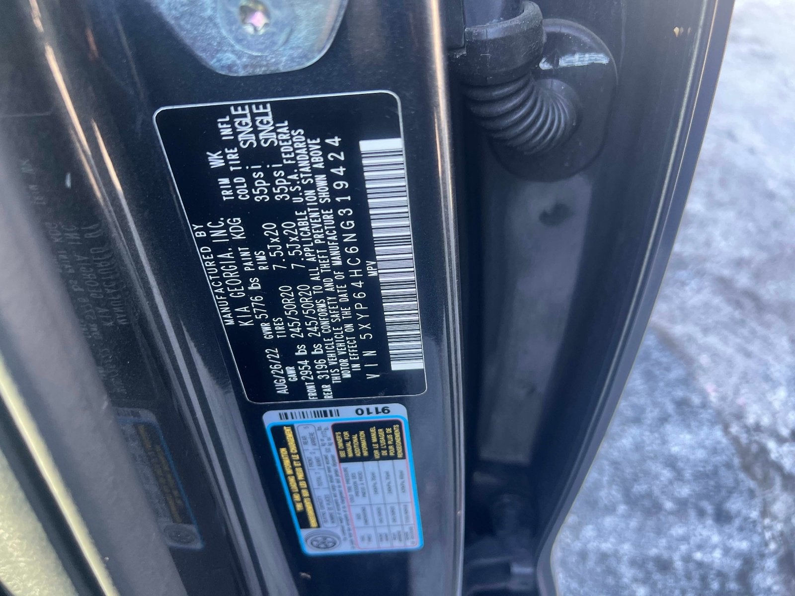 2022 Kia Telluride S