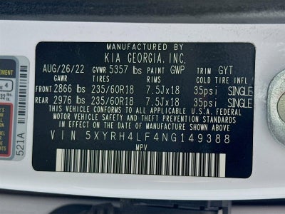 2022 Kia Sorento EX