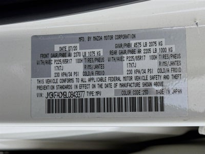 2020 Mazda Mazda CX-5 Touring