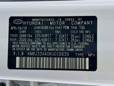 2019 Hyundai Tucson Value