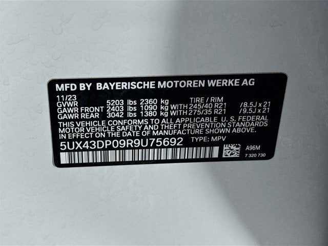 2024 BMW X3 sDrive30i