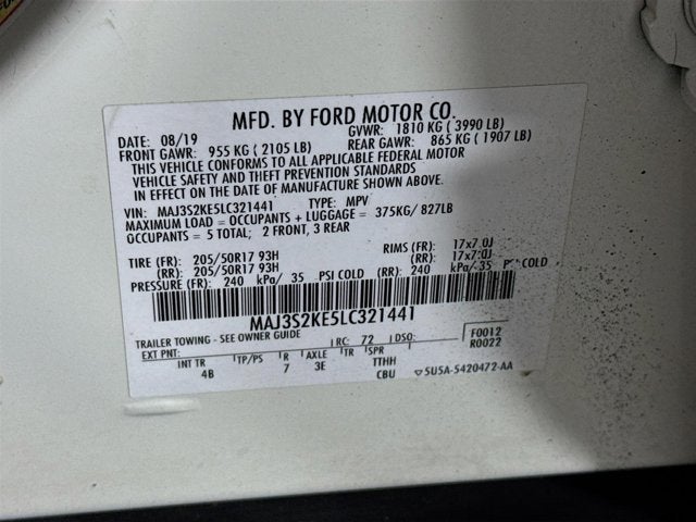 2020 Ford EcoSport Titanium