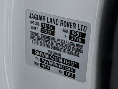 2014 Jaguar XF XFR-S