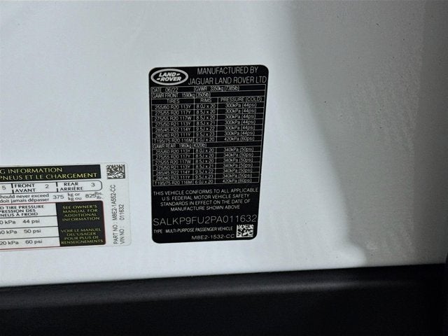 2023 Land Rover Range Rover SE