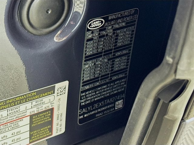 2026 Land Rover Range Rover Velar Dynamic SE