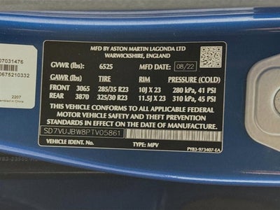 2023 Aston Martin DBX 707