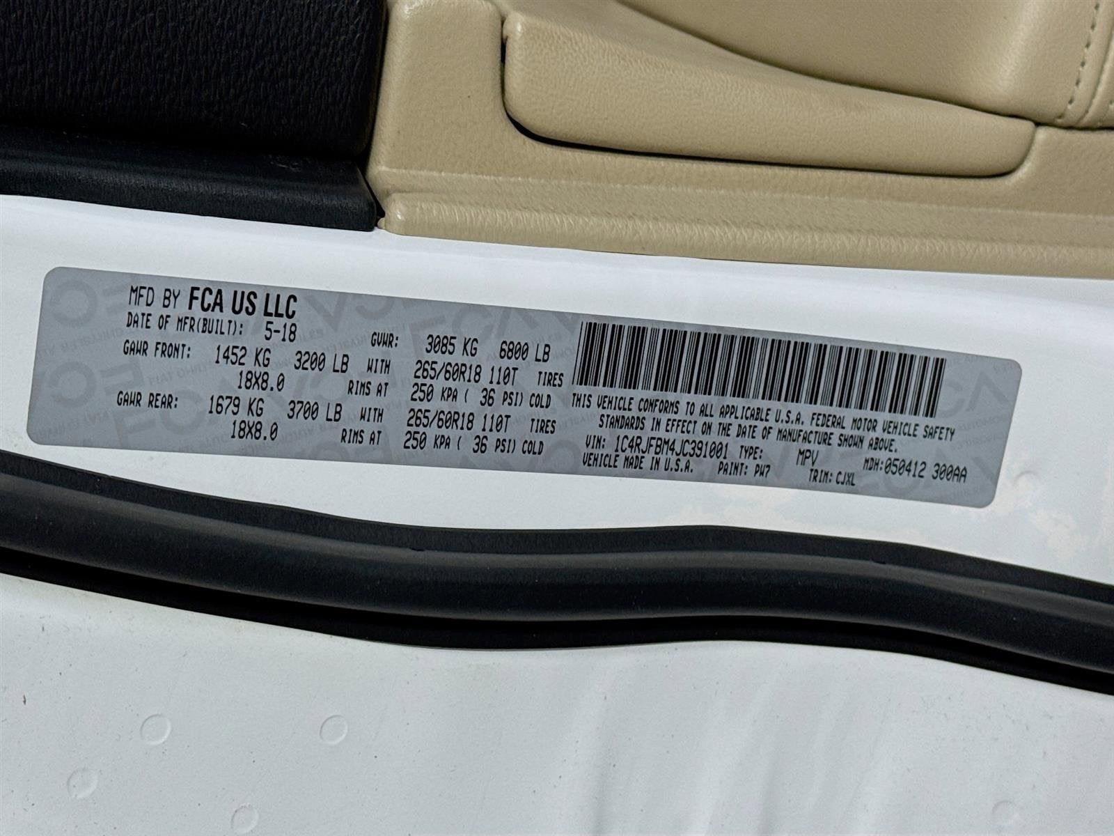 2018 Jeep Grand Cherokee Limited