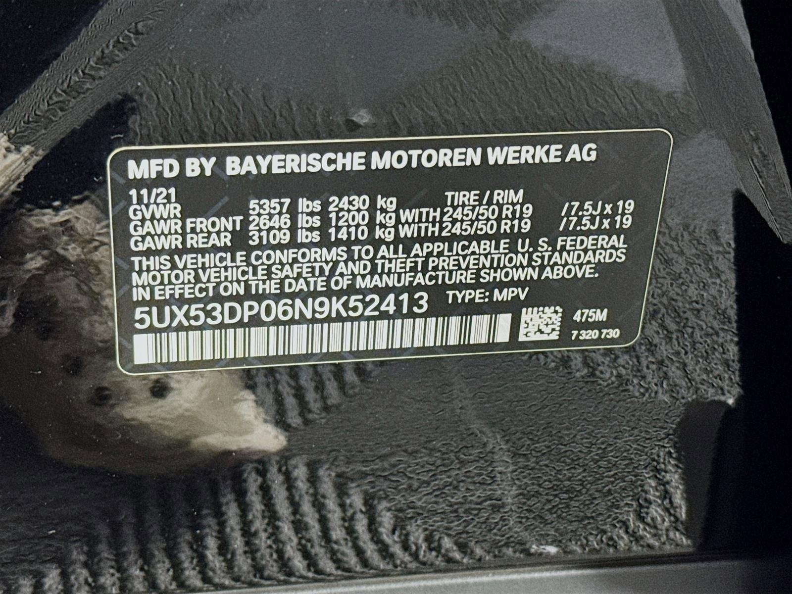 2022 BMW X3 xDrive30i