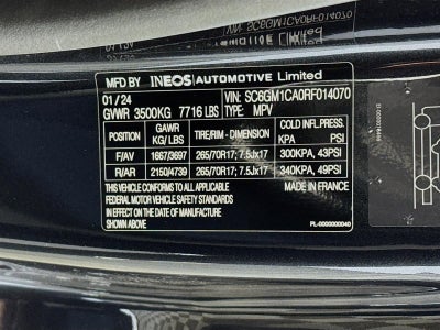 2024 INEOS Grenadier Station Wagon Base