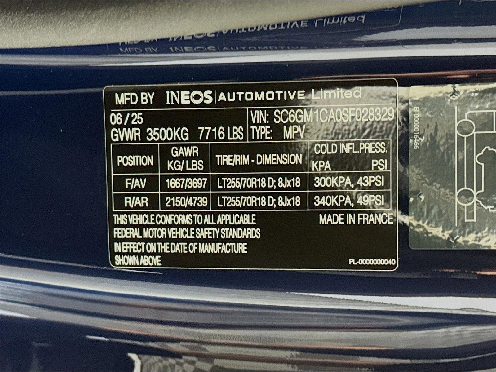 2025 INEOS Grenadier Station Wagon Fieldmaster Edition