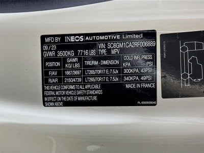 2024 INEOS Grenadier Station Wagon Base