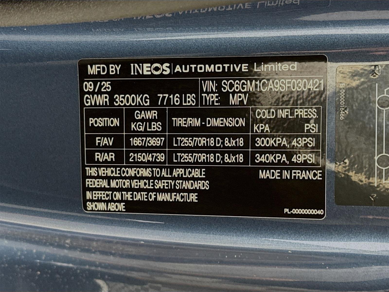 2025 INEOS Grenadier Station Wagon Fieldmaster Edition