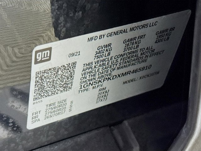 2021 Chevrolet Tahoe Z71