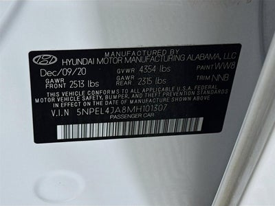 2021 Hyundai Sonata SEL