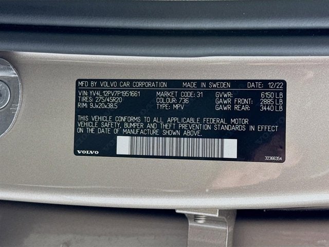 2023 Volvo XC90 Core