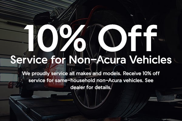 Service for Non-Acura Vehicles