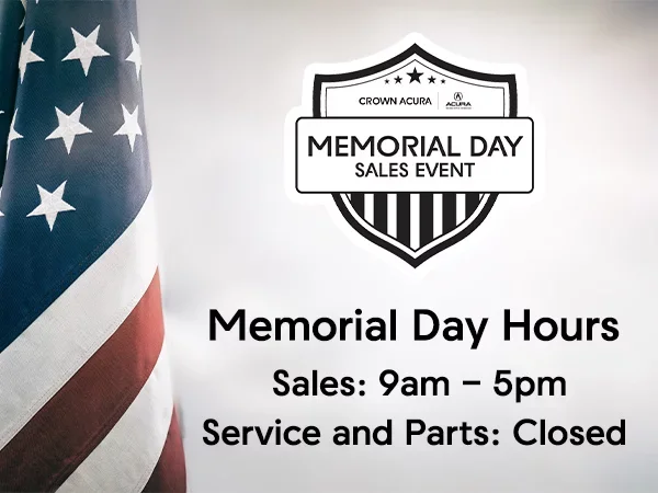Memorial Day Hours