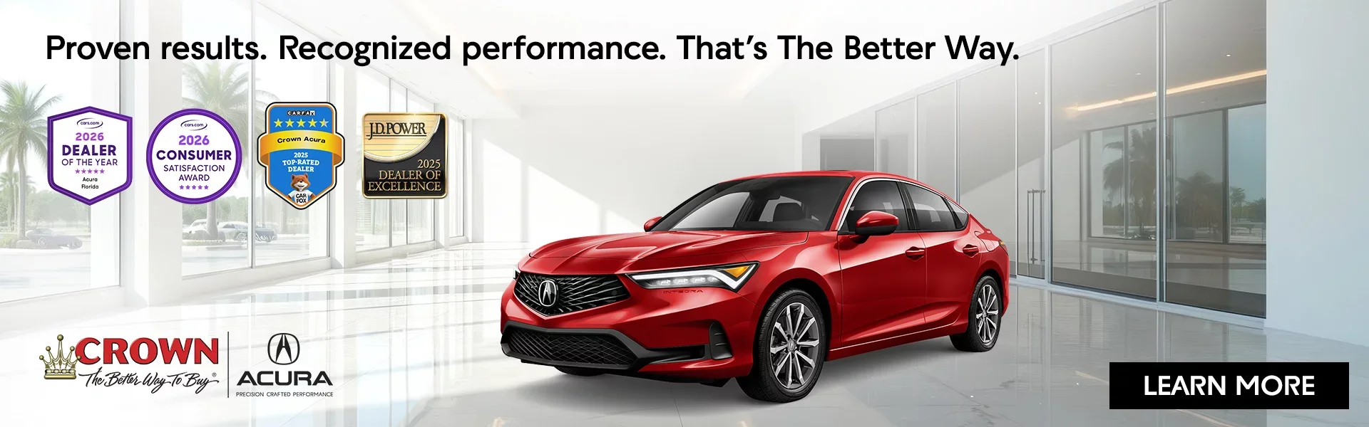 Proven results. Recognized performance. That's The Better Wa