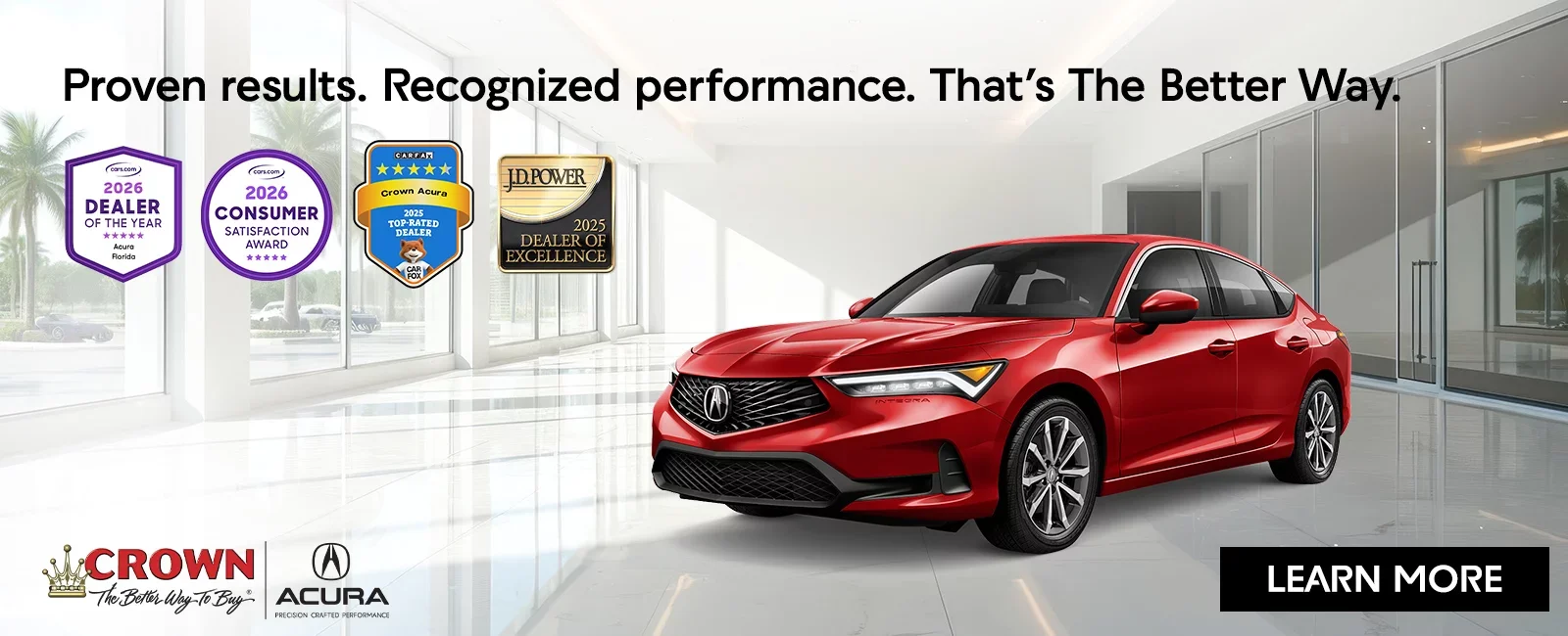 Proven results. Recognized performance. That's The Better Wa