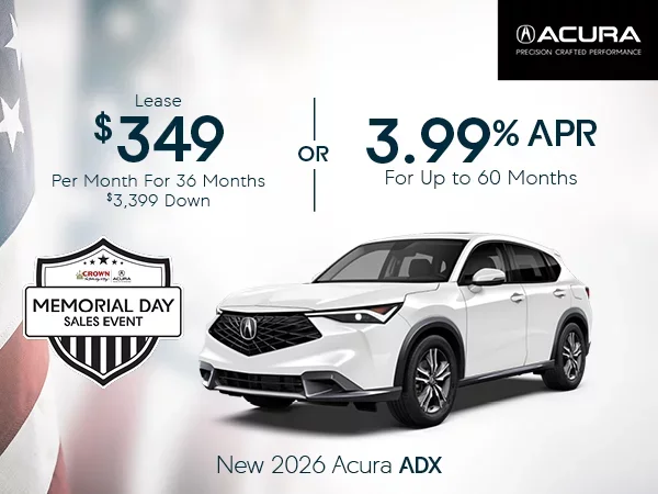 New 2026 Acura ADX